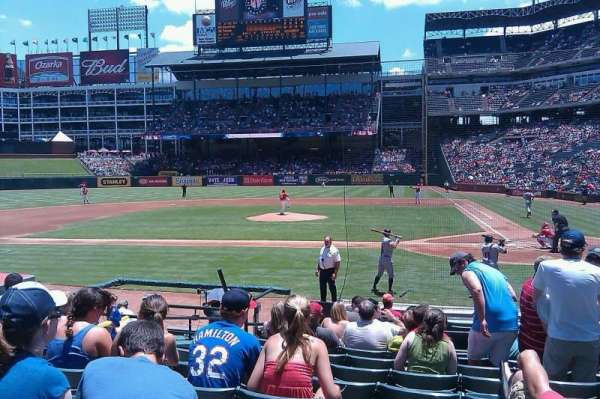 Globe Life Park in Arlington, section: 21, row: 11, seat: 5