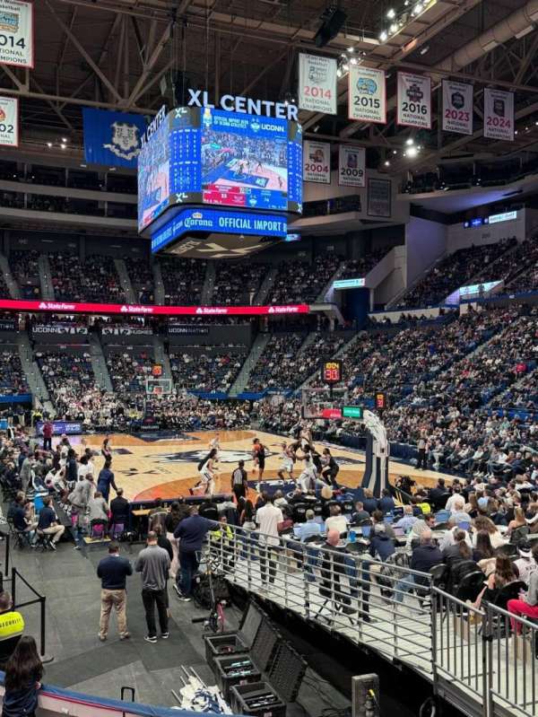 PeoplesBank Arena, section: 111, row: L, seat: 11