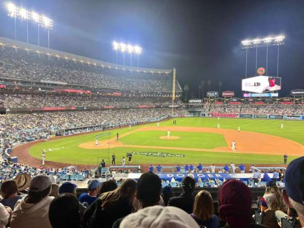 Dodger Stadium, section: 130LG, row: F, seat: 7-8