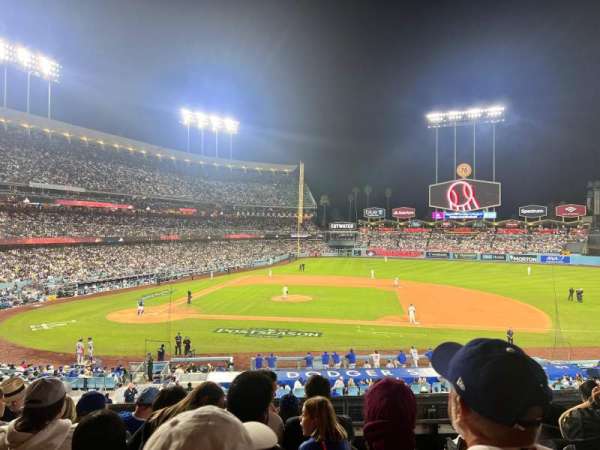 Dodger Stadium, section: 130LG, row: F, seat: 7-8