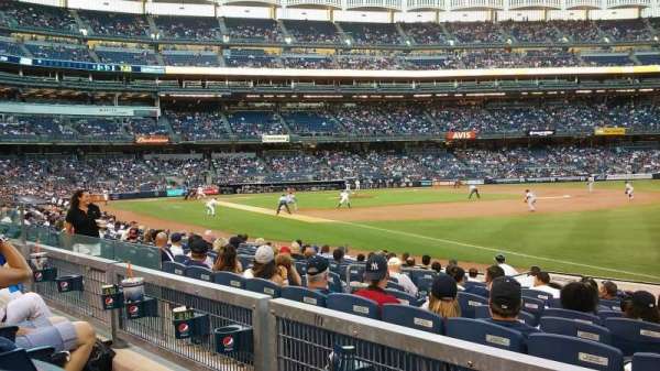 Yankee Stadium, section: 111, row: 13, seat: 6
