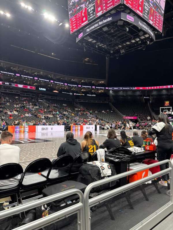 T-Mobile Center, section: 107, row: BB, seat: 18