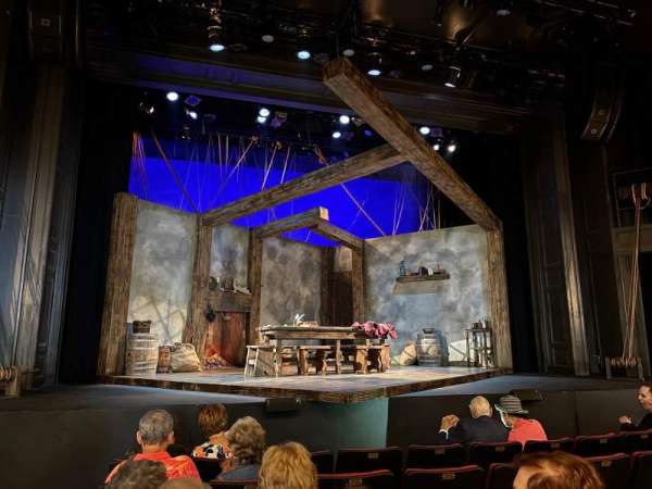 Le Petit Theatre, section: ORCH CENTER, row: F, seat: 101