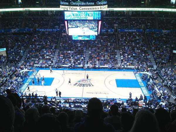 Paycom Center, section: 323, row: L, seat: 16