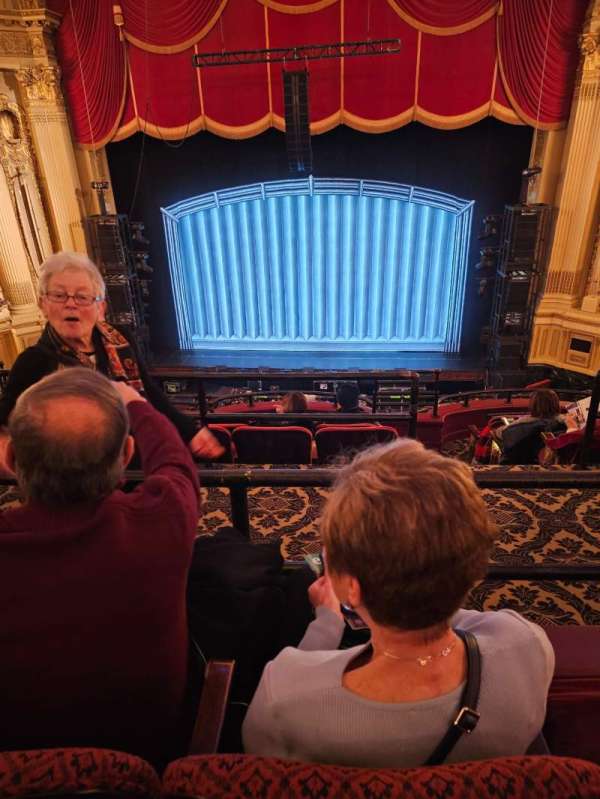 Citizens Bank Opera House, section: Mezzanine RC, row: B, seat: 108