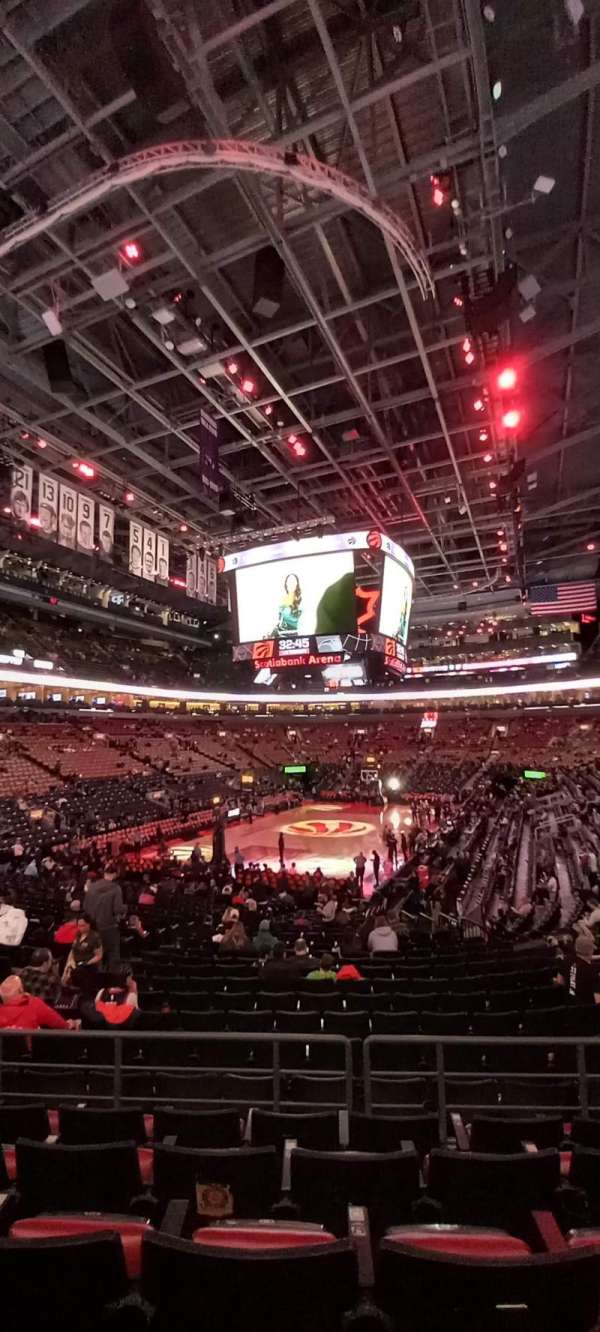 Scotiabank Arena, section: 101, row: 21, seat: 9