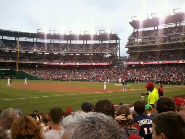 Nationals Park, section: 112, row: K, seat: 9