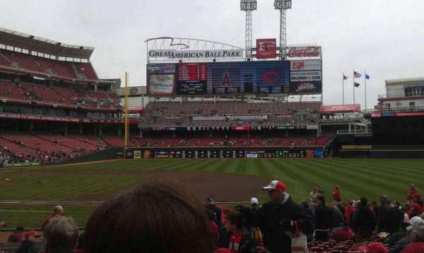 Great American Ball Park, section: 131, row: T, seat: 2