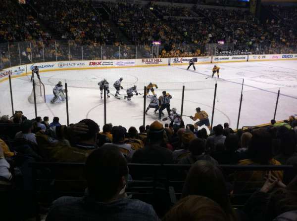 Bridgestone Arena, section: 103, row: C, seat: 15