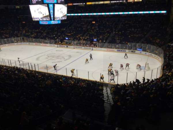 Bridgestone Arena, section: 212, row: D, seat: 2