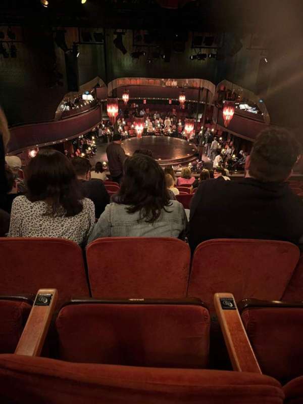 August Wilson Theatre, section: Kit Kat Klub Mezzanine 1, row: L, seat: 112