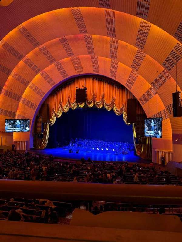 Radio City Music Hall, section: 1st Mezzanine 2, row: A, seat: 201