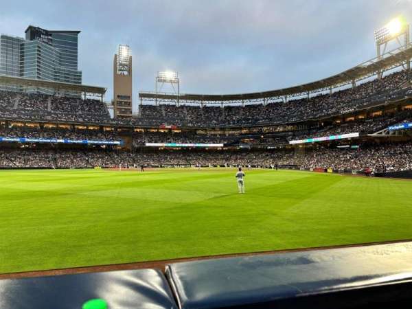 Petco Park, section: 130, row: A, seat: 4