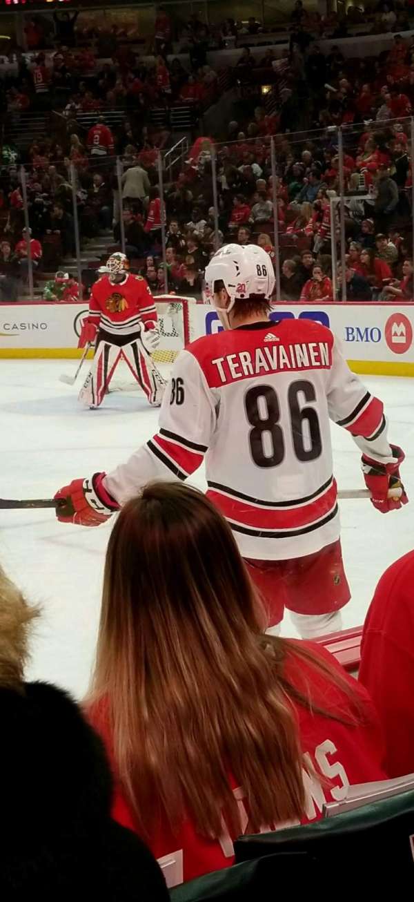 United Center, section: 110, row: 3, seat: 10