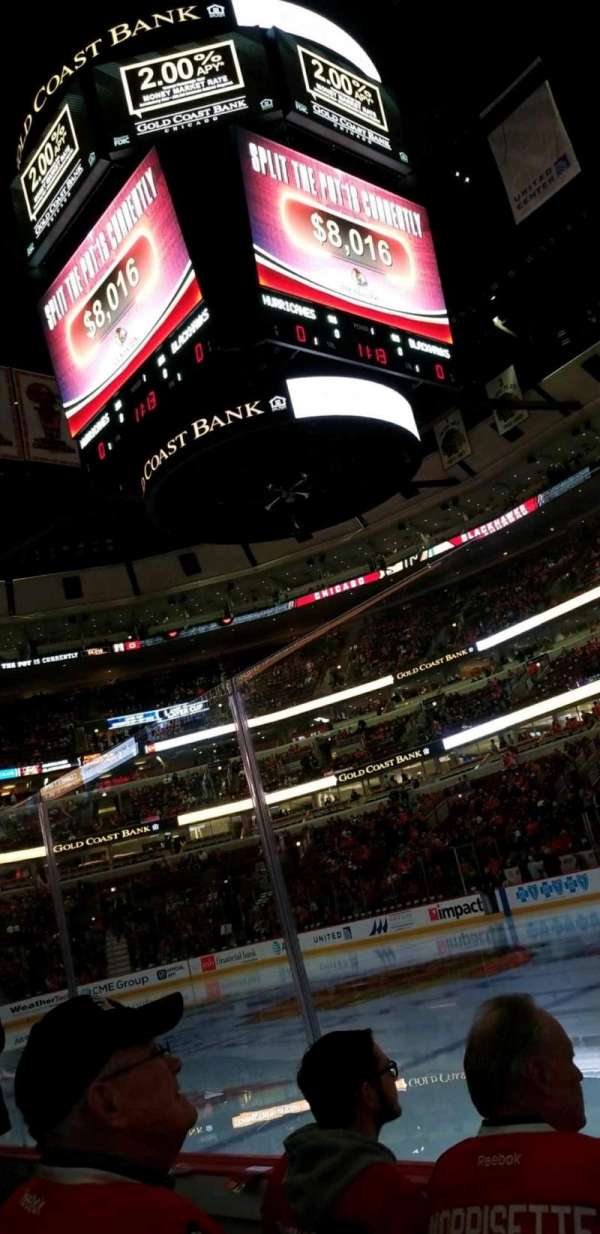 United Center, section: 110, row: 3, seat: 10