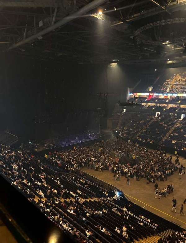 The O2, London, section: 405, row: A, seat: 560