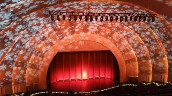Radio City Music Hall, section: 3rd Mezzanine 5, row: G, seat: 510