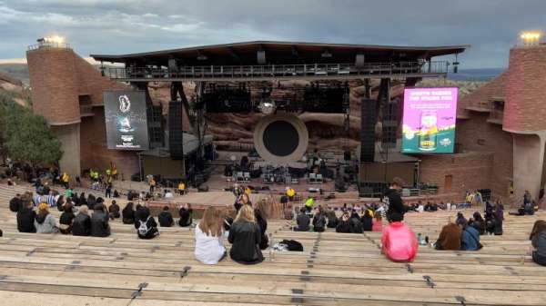 Red Rocks Amphitheatre, section: Center Right, row: 31, seat: 60
