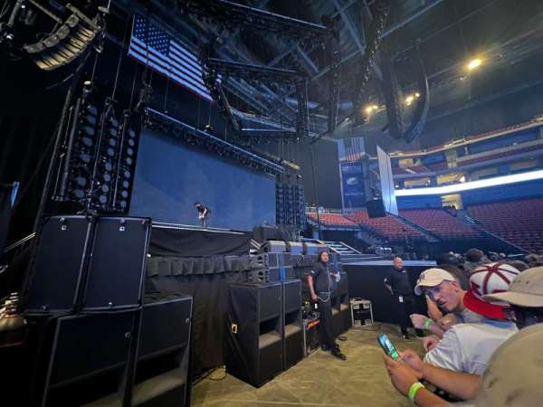 Pinnacle Bank Arena, section: Floor 50, row: AA, seat: GA