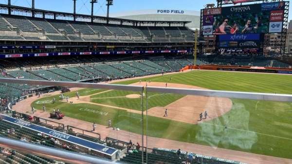 Comerica Park, section: 218, row: A, seat: 9