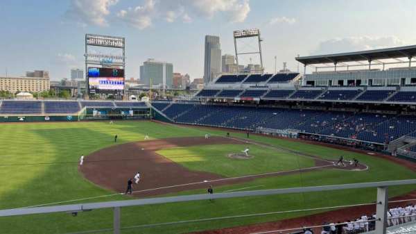 Charles Schwab Field, section: 219, row: 1, seat: 13