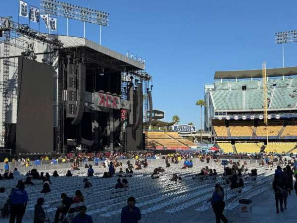 Dodger Stadium, section: LF Field Gate, row: F, seat: 8
