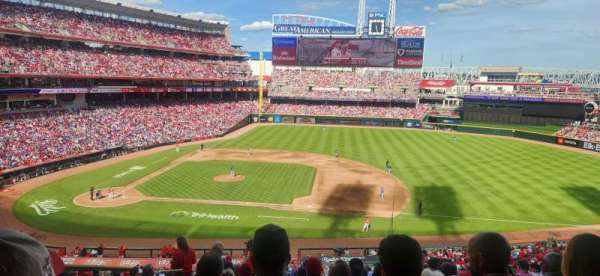 Great American Ball Park, section: 303, row: L, seat: 17