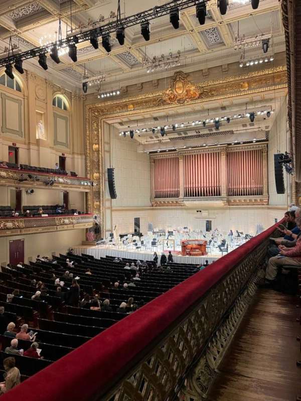 Symphony Hall, Boston, section: 1BR, row: A, seat: 46