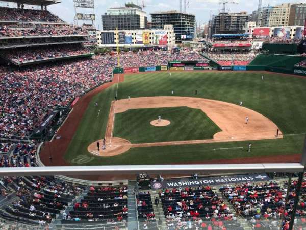 Nationals Park, section: 317, row: A, seat: 1