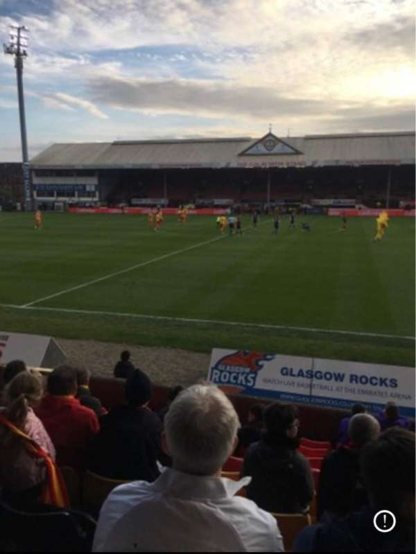 Firhill Park, section: Jackie Husband