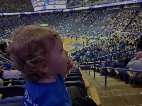 Rupp Arena, section: 44, row: T, seat: 1