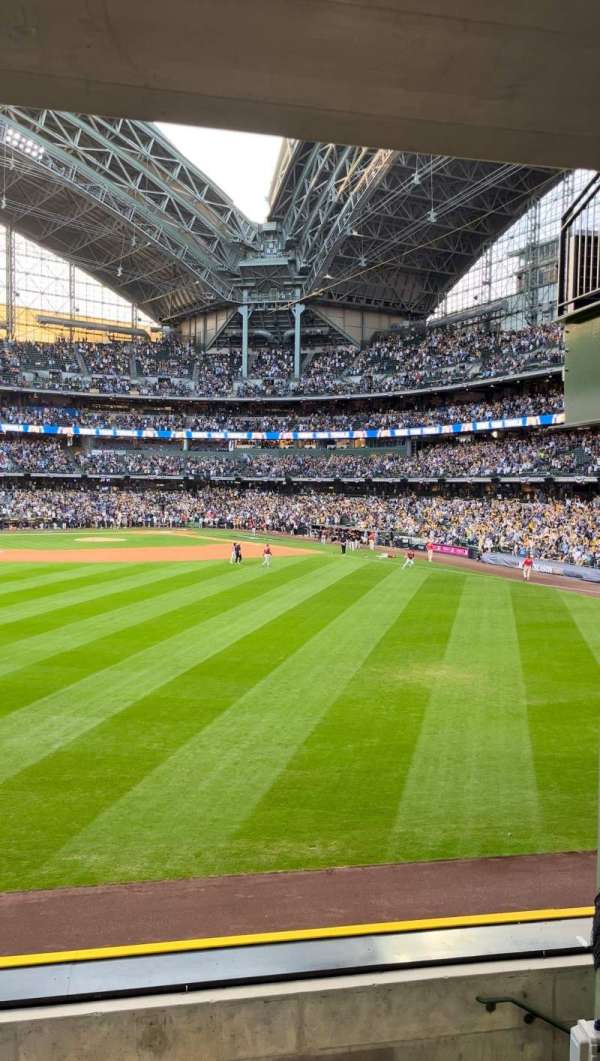 American Family Field, section: Bullpen porch, row: 602