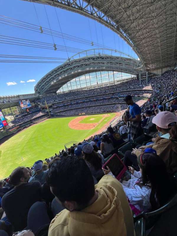 American Family Field, section: 437, row: 22, seat: 5