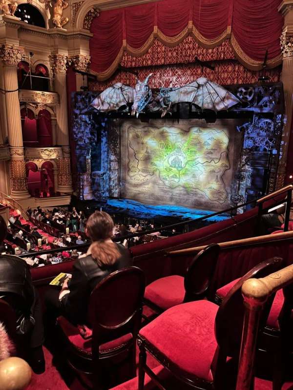 Academy of Music, section: Balcony C, row: A, seat: 18