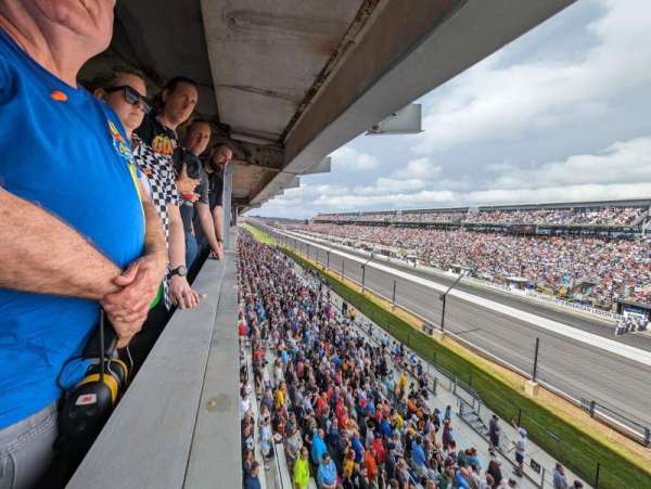 Indianapolis Motor Speedway, section: Paddock Press Penthouse, row: 1, seat: 8