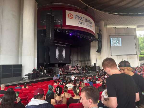 PNC Bank Arts Center, section: 104, row: V, seat: 15