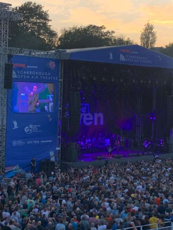 Scarborough Open Air Theatre, section: Yellow, row: R