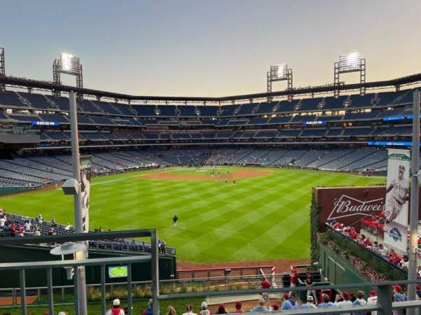 Citizens Bank Park, section: Rooftop Bleachers, row: 2, seat: 4