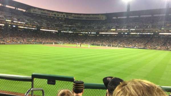 PNC Park, section: 139, row: D, seat: 10