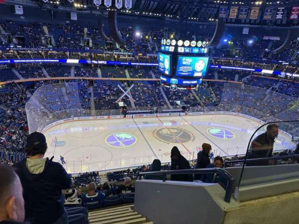 KeyBank Center, section: 322, row: 8, seat: 3