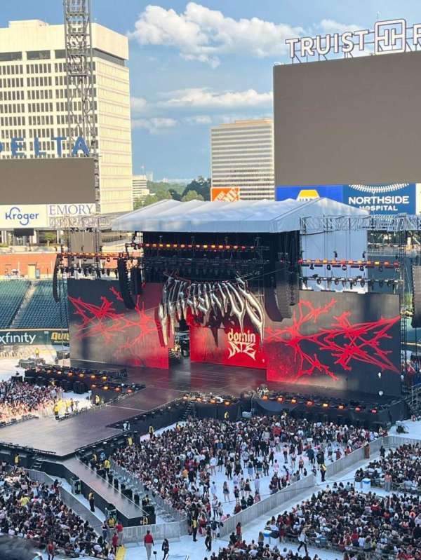 Truist Park, section: 317, row: 8, seat: 24