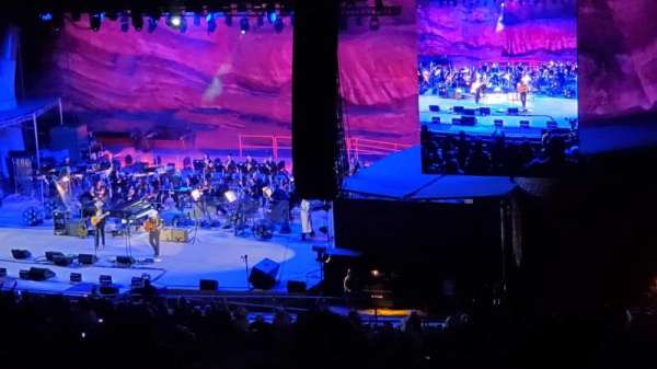 Red Rocks Amphitheatre , section: Right, row: 34, seat: 14
