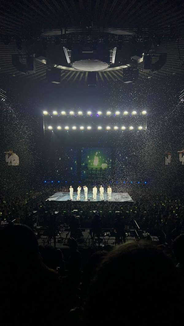 Oakland Arena, section: 107, row: 15, seat: 18