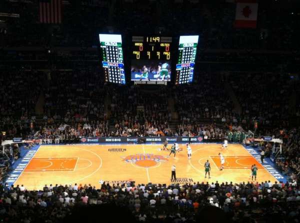 Madison Square Garden, section: 224, row: 9, seat: 3