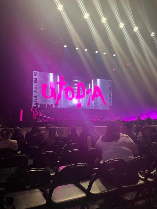 Coca-Cola Coliseum, section: Floor A, row: 1, seat: 3