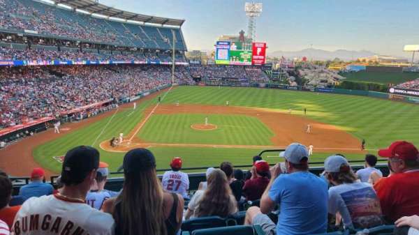 Angel Stadium, section: 332, row: F, seat: 6