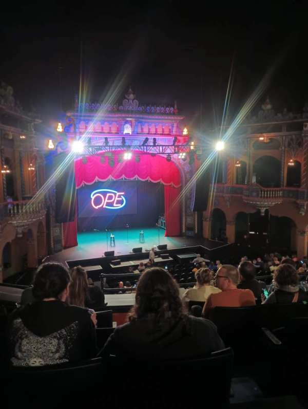 Uptown Theater, Kansas City, row: F, seat: 27
