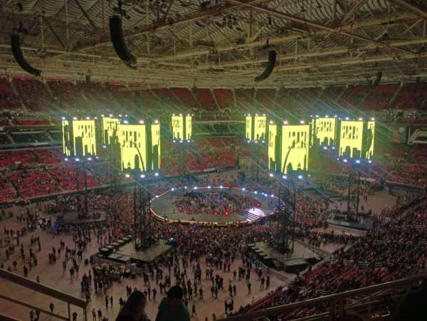 The Dome at America's Center, section: 419UP, row: CC, seat: 16