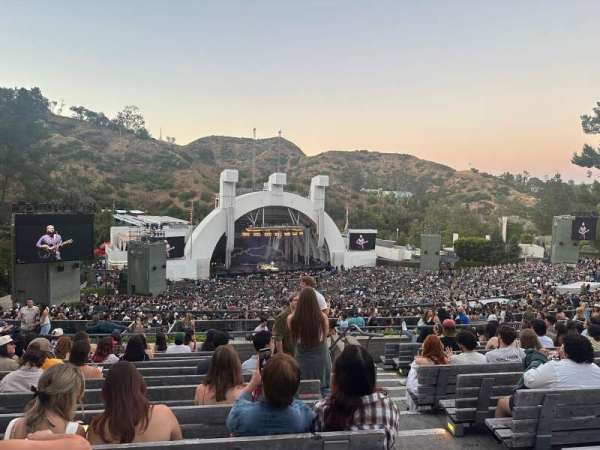 Hollywood Bowl, section: P2, row: 12, seat: 101