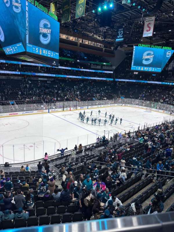Climate Pledge Arena, section: Suite 119, row: A, seat: 1